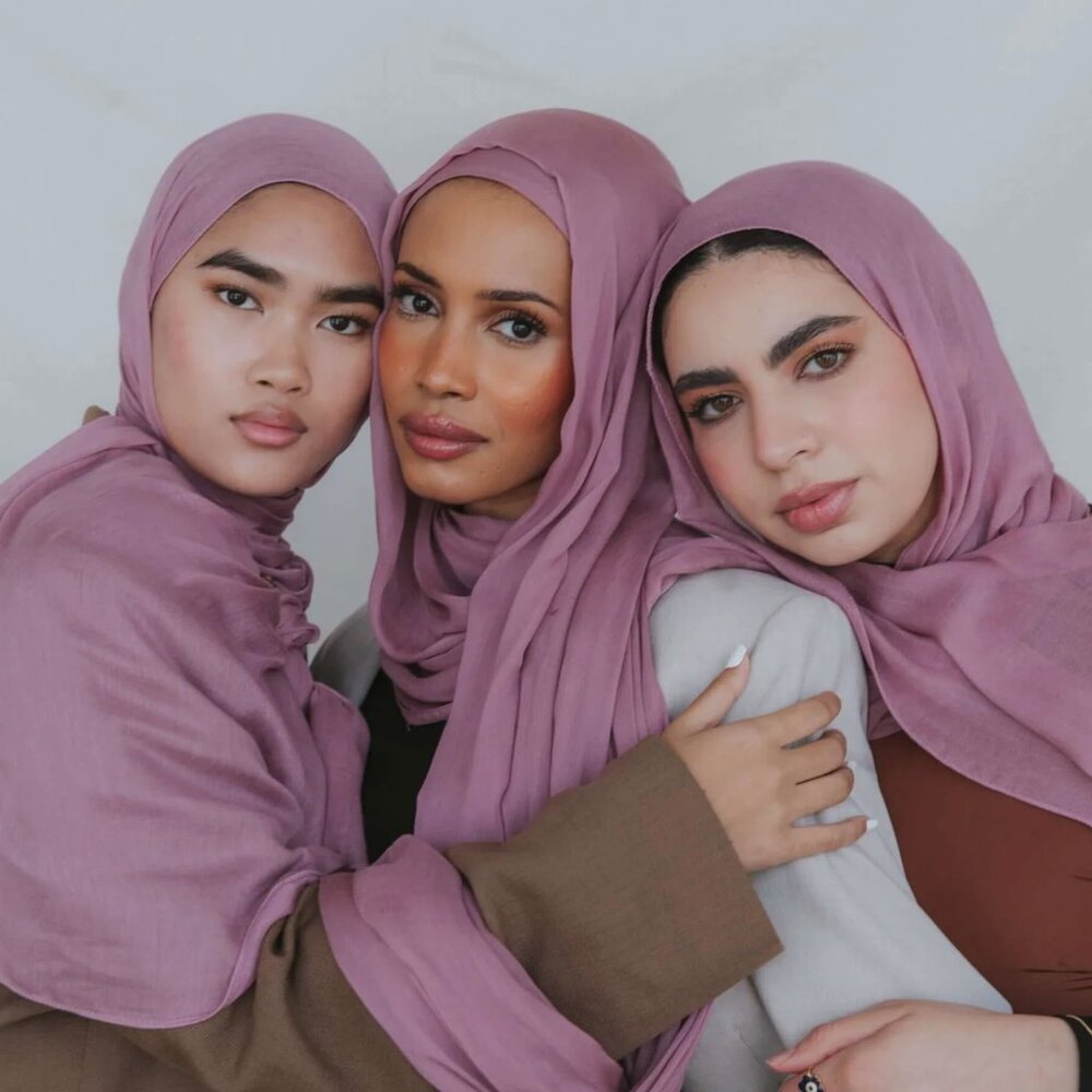 Vela scarf Mermaid Pink